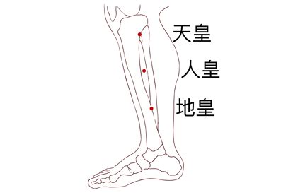 下三皇穴位|地皇穴 